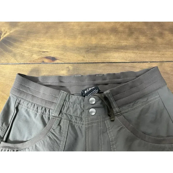 Kuhl Durango Pants Womens Gray Ruched Leg Hiking Nylon Outdoor Size 2 Regular - Picture 5 of 15
